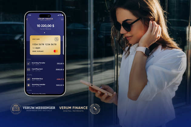 Verum Messenger интегрировал собственную платёжную систему Verum Finance